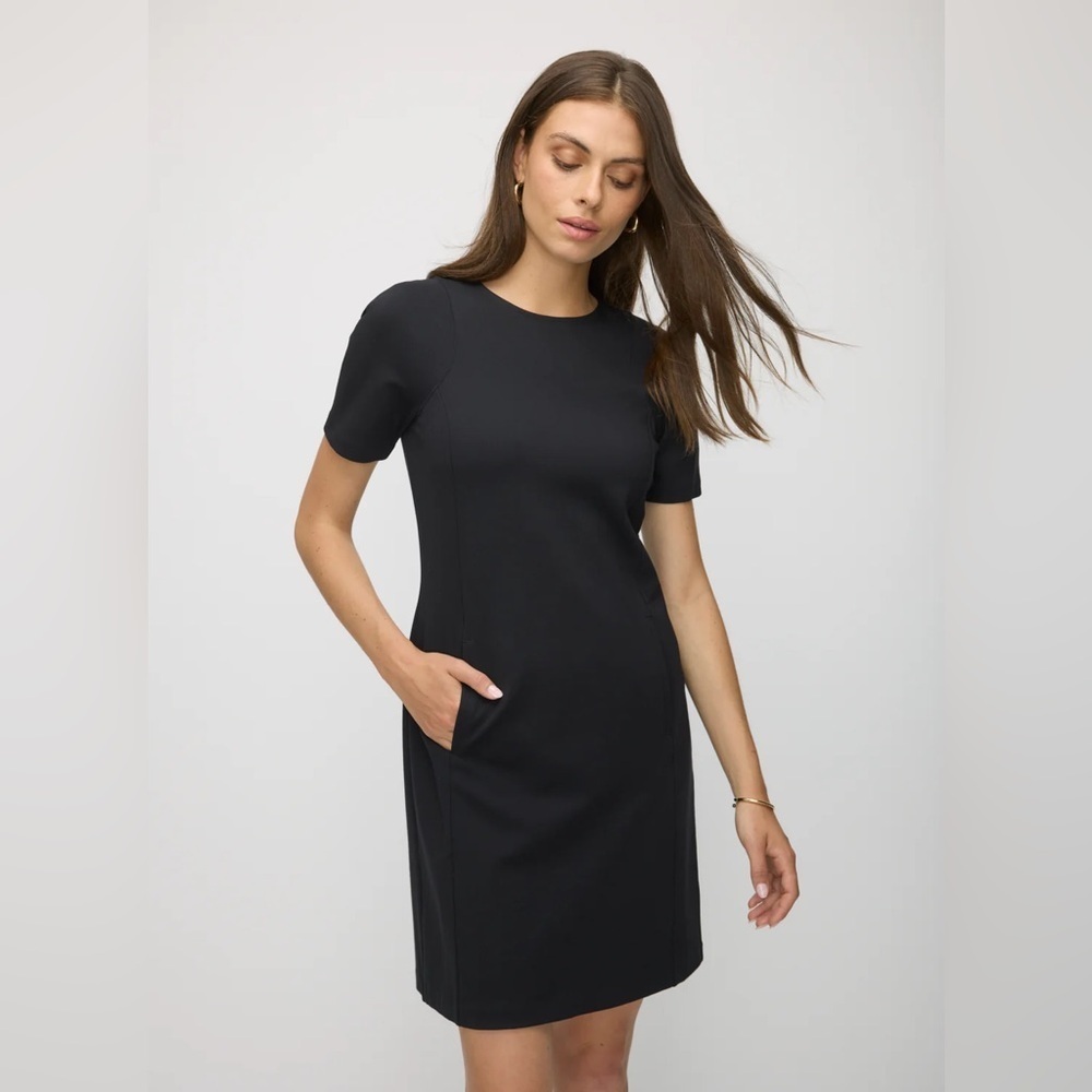 KIT AND ACE | structured midi dress | size 6